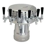 6 TAP POLISHED SS MUSHROOM TOWER AIR COOLED