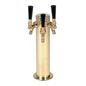 3 TAP BRASS 3" DIA. COLUMN TOWER AIR COOLED