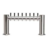 8 TAP POLISHED SS METRO-H TOWER AIR COOLED