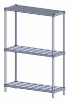 4 KEG STORAGE RACK-68"x 48"x 17"