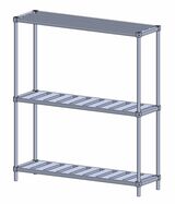 6 KEG STORAGE RACK-68"x 60"x 17"