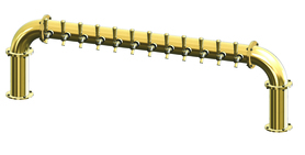 12 TAP(4"OC)CANDY GOLD LIONS GATE "U" GLYCOL COOLED