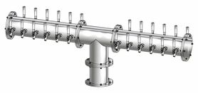 24T POLISHED SS 6" Dia.(12+12)DBL SERV. EAGLE "T" TOWER CLD