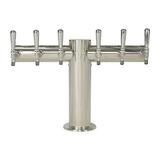 6 TAP POLISHED SS METRO-T TOWER GLYCOL COOLED