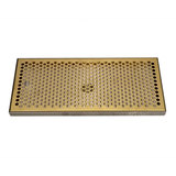 16" x 7" PVD/BSS DRIP TRAY WITH DRAIN