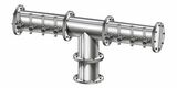 8 TAP POLISHED SS 6" Dia. EAGLE "T" TOWER GLYCOL COOLED