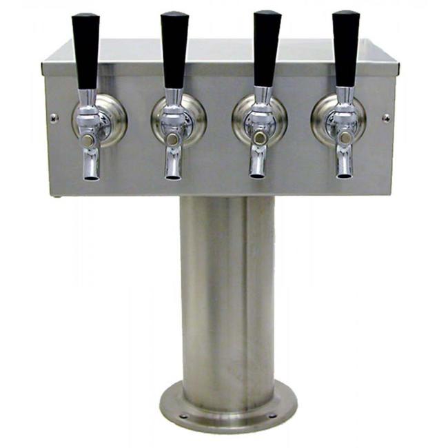 4 TAP BRUSHED SS[4"D]T-TOWER AIR COOLED