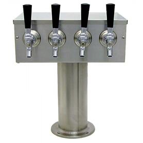 4 TAP BRUSHED SS[4"D]T-TOWER AIR COOLED