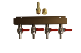 4 WAY GAS DISTRIBUTOR