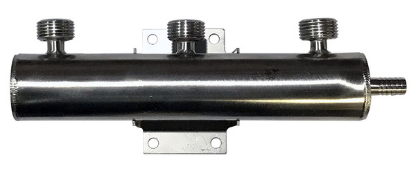 3T SS BEER MANIFOLD - 3/8"BARB INLET