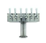 6 TAP BRUSHED SS[4"D]T-TOWER AIR COOLED