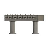 12 TAP BRUSHED SS 2P[4"D]T-TOWER AIR COOLED