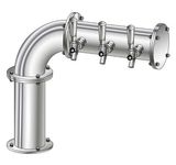 3 TAP(4"OC)POLISHED SS LINX L7 CH-MX AIR