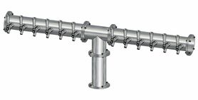 12 TAP(4"OC)BRUSHED SS CONDOR "T" CH-MX CLD