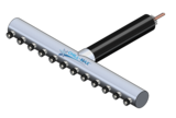 12 TAP(3"OC/4"D)WALL MT-CTR BK X CARTRIDGE-GLYCOL COOLED