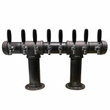 8T(304SS) CAST IRON 3" DOUBLE PEDESTAL-AIR