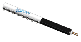 8 TAP(4"OC)4"DIA PIPE-SIDE EXIT CARTRIDGE-GLYCOL COOLED