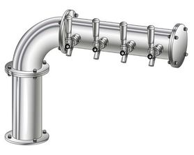 4 TAP(4"OC)POLISHED SS LINX L7 CH-MX AIR