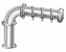 4 TAP(4"OC)POLISHED SS LINX L7 CH-MX AIR