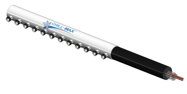 12 TAP(4"OC)4"DIA PIPE- SIDE EXIT CARTRIDGE-GLYCOL COOLED