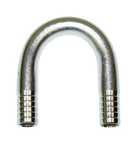 304SS 3/8" BARB "U" BEND (Large Radius)