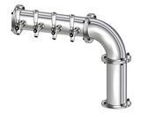 4 TAP(4"OC)POLISHED SS LINX R7 CH-MX AIR