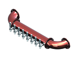 8 TAP(3"OC)CANDY COPPER LIONS GATE WM CH-MX CLD