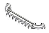 8 TAP(3"OC)POLISHED SS LIONS GATE WM CH-MX AIR