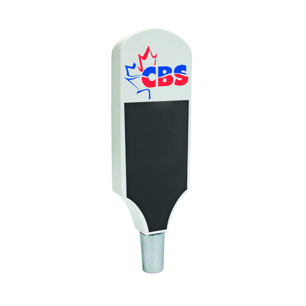 BR-4CP WHT CHALKBRD OUTRIGGER (CHR) TAP HANDLE