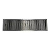 24" x 5-3/8" BRUSHED SS DRIP TRAY WITH DRAIN