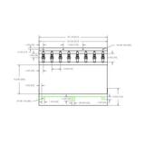 8 TAP BRUSHED SS 24" SPRAY KRONOS GLYCOL COOLED