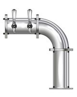 2 TAP(4"OC)POLISHED SS LINX R7 CH-MX CLD