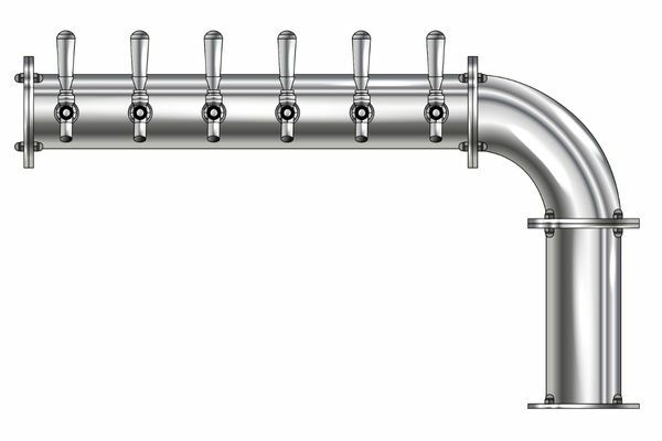 6 TAP(4"OC)POLISHED SS LINX R7 CH-MX CLD