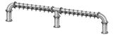 18 TAP(4"OC)BRUSHED SS LIONS GATE 3P CH-MX CLD