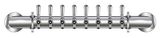 8 TAP POLISHED SS RAIL WALL MT TOWER CLD