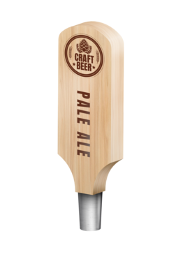 BR-2S 4CP NAT CC OUTRIGGER (CHR) TAP HANDLE