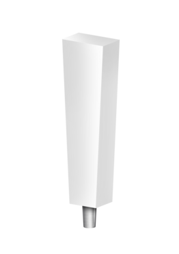 WHITE MINI TRAP-Z (CHR) TAP HANDLE