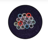CABLED 12+4 TAPED JACKET 1/4" ID DUOFLEX TUBES