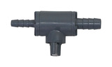 PLASTIC 1/4" x 3/8" BARB SHUTOFF