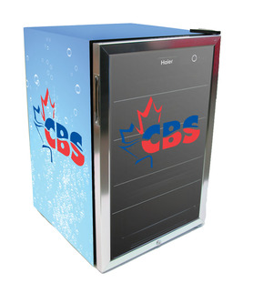 BR(4S)150 CAN GLASS DOOR BEVERAGE CENTER