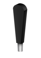 BLK T-BIRD (CHR) TAP HANDLE