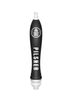 BR-2S 4CP BLACK LARGE PUB TAP HANDLE