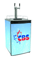 CBS BR(3S)2T KEGERATOR W/TAPPING KIT & TANK