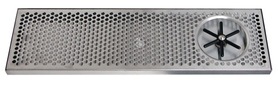 24" x 7" ALL PVD SPRAY DRIP TRAY