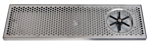 24" x 7" ALL PVD SPRAY DRIP TRAY
