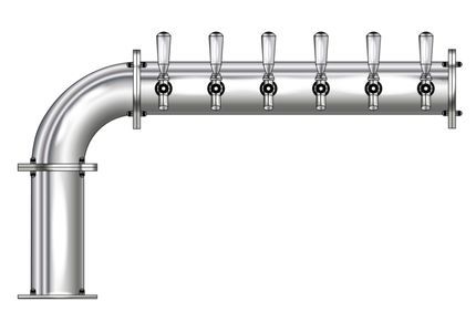 6 TAP(4"OC)POLISHED SS LINX L7 CH-MX AIR