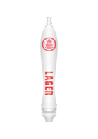 BR-2S 4CP WHT LG-PUB (CHR) TAP HANDLE
