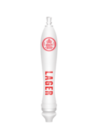 BR-2S 4CP WHT LG-PUB (CHR) TAP HANDLE