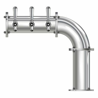 3 TAP(4"OC)POLISHED SS LINX R7 CH-MX CLD