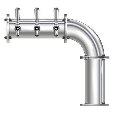 3 TAP(4"OC)POLISHED SS LINX R7 CH-MX CLD